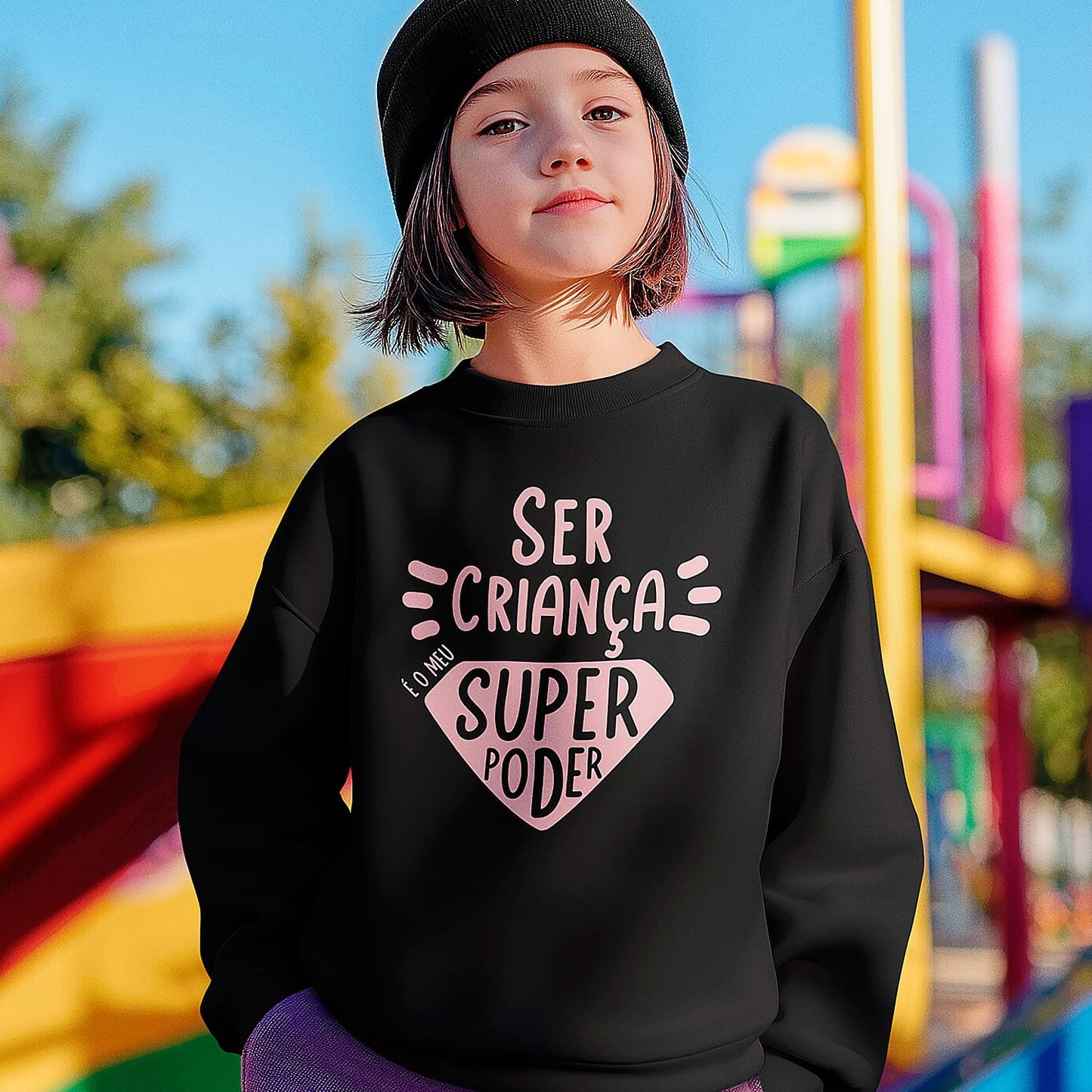 Camisola "Ser criança é o meu super poder"