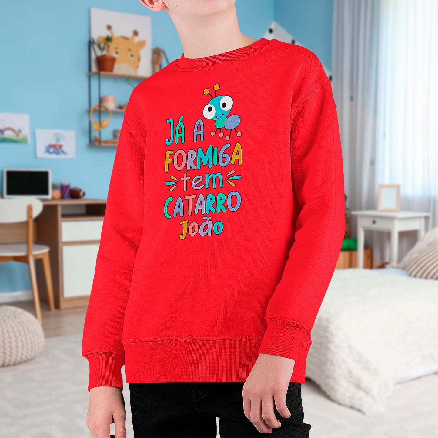 Camisola "Já a formiga tem catarro"