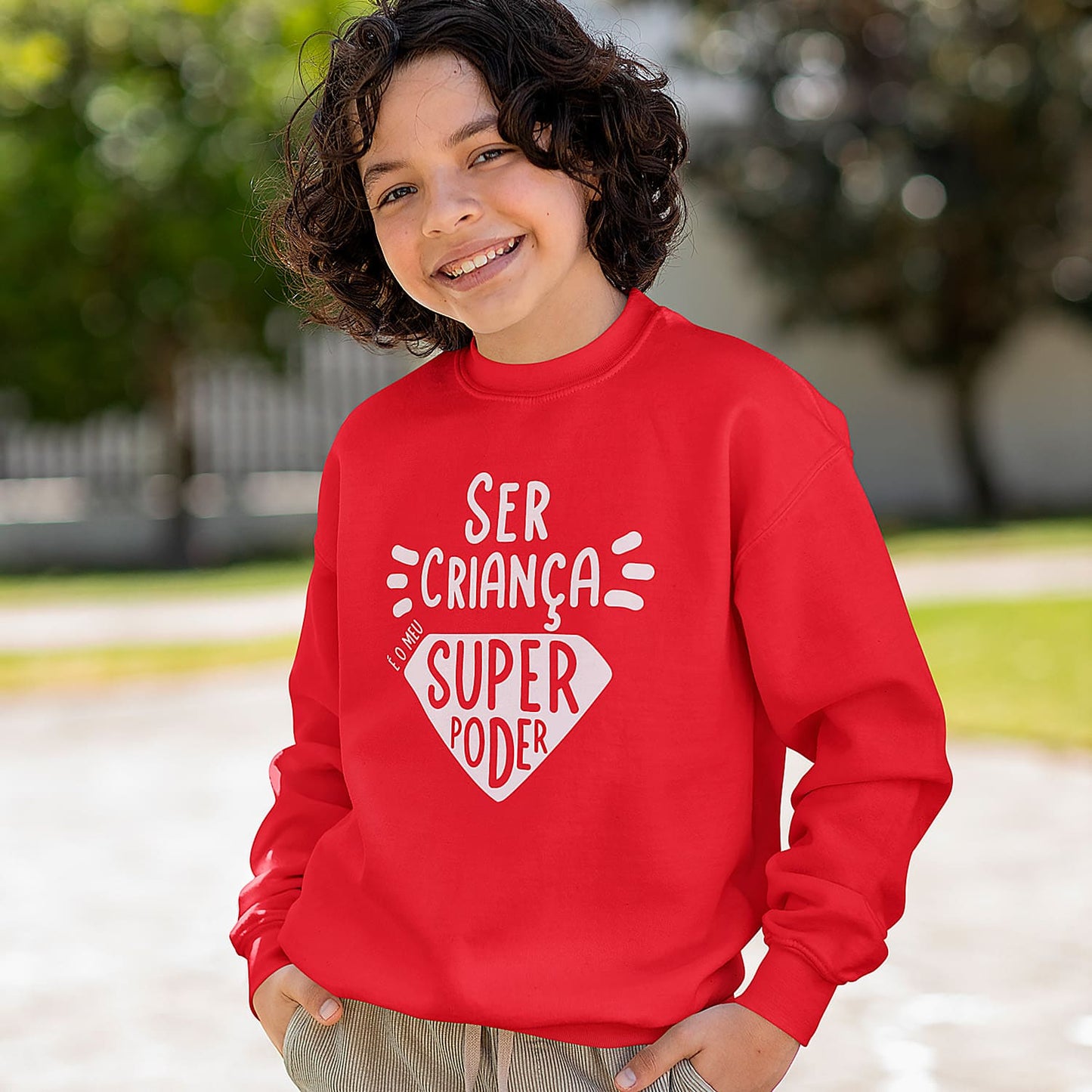 Camisola "Ser criança é o meu super poder"