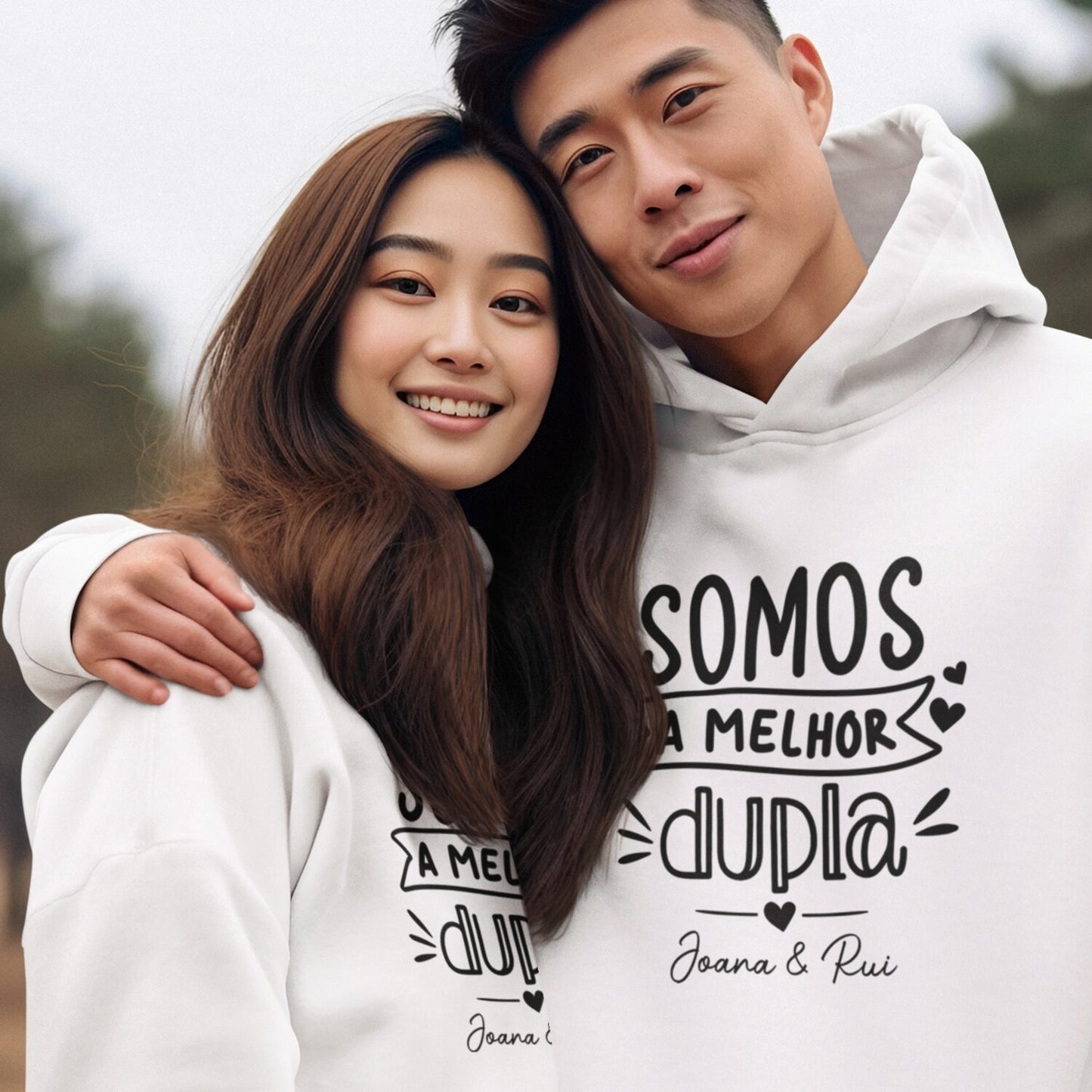 Sweatshirt "Somos a Melhor Dupla"