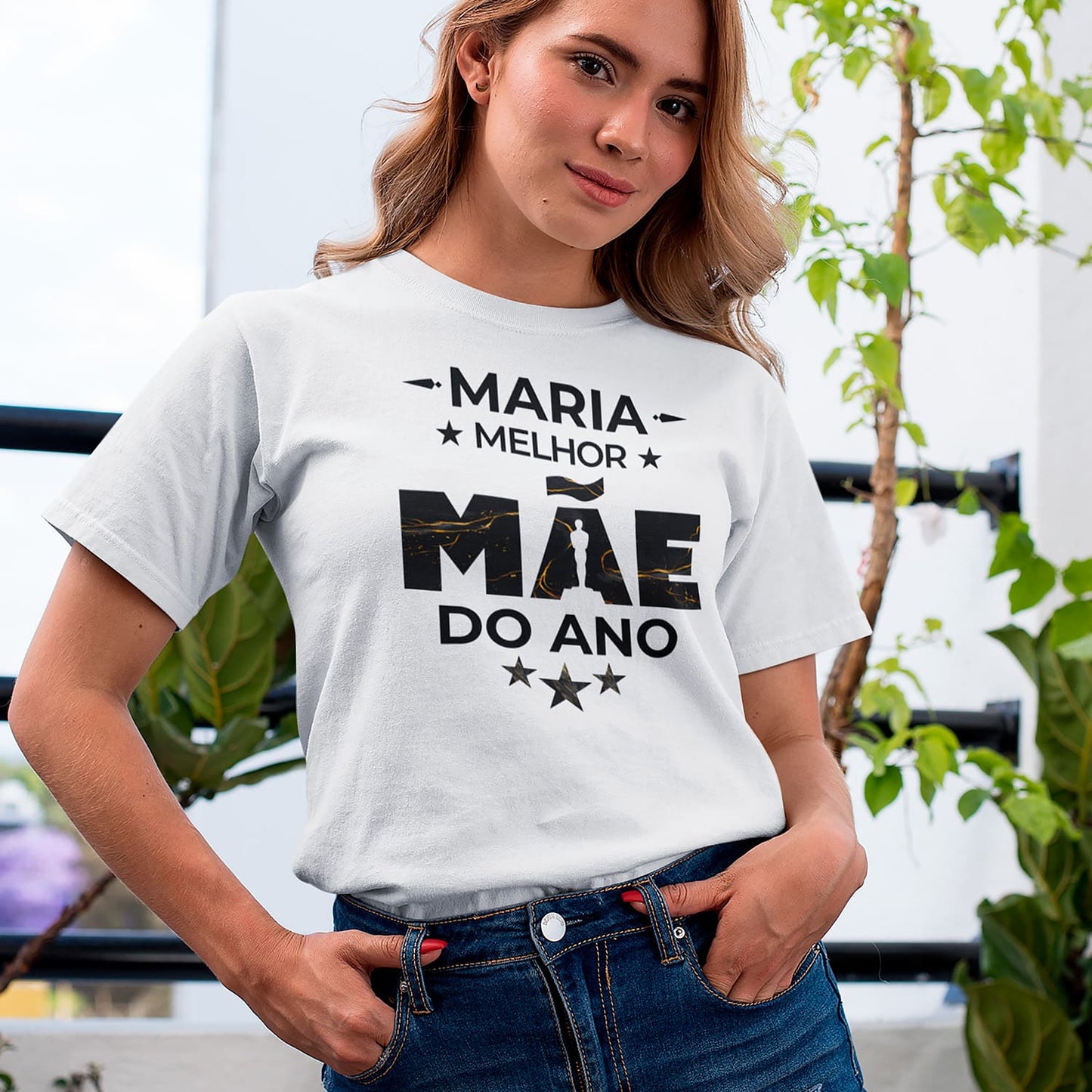 T-shirt "Óscar: melhor mãe do ano"