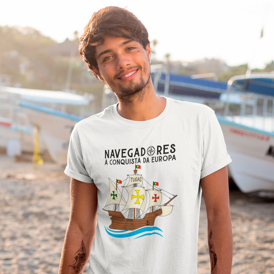 T-shirt "Navegadores à conquista da Europa"