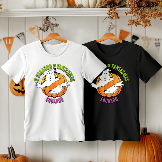 T-shirt "O(a) Caçador(a) de Fantasmas"