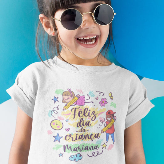T-shirt "Feliz Dia da Criança"
