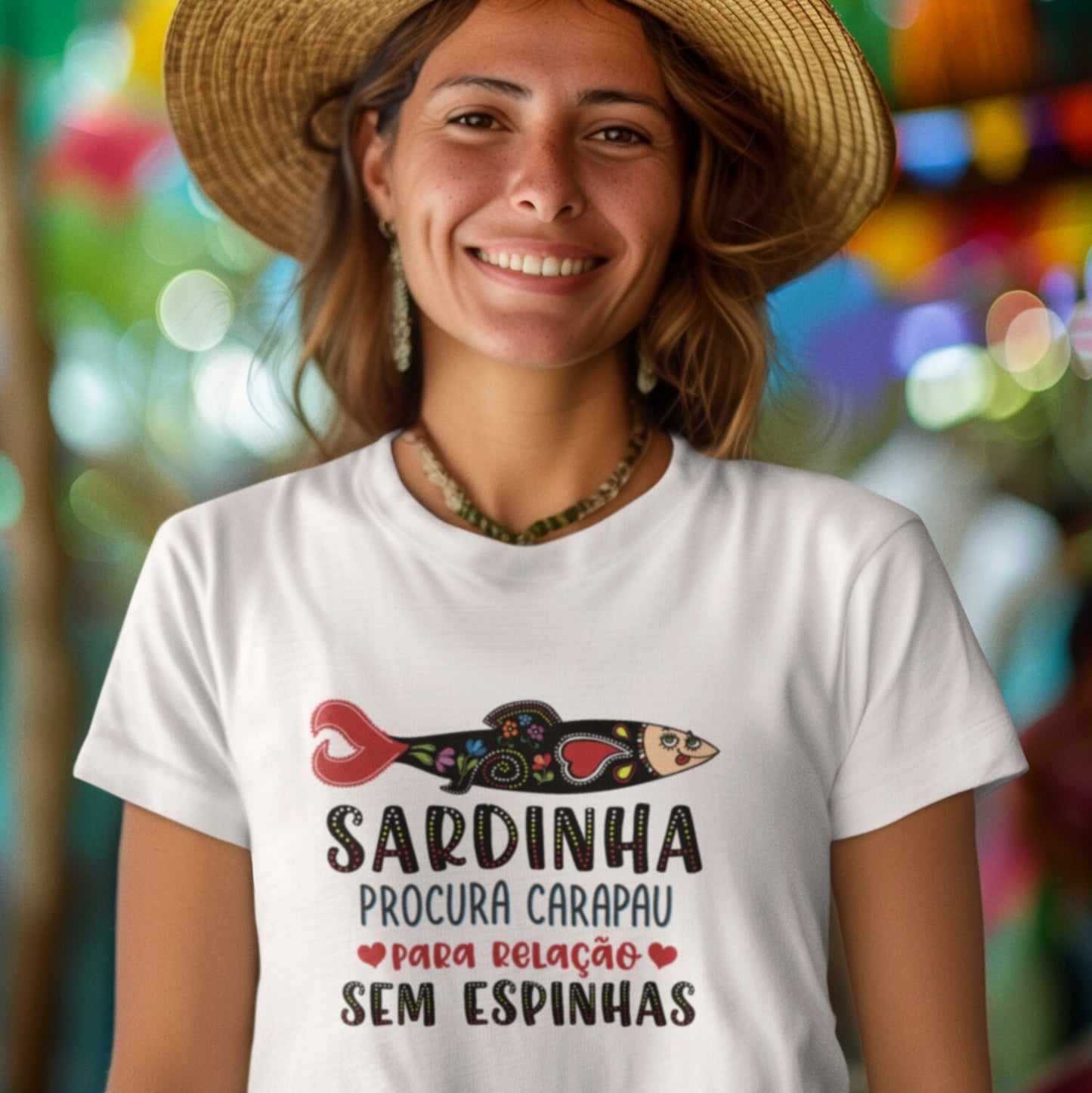 T-shirt "Sardinha procura carapau"