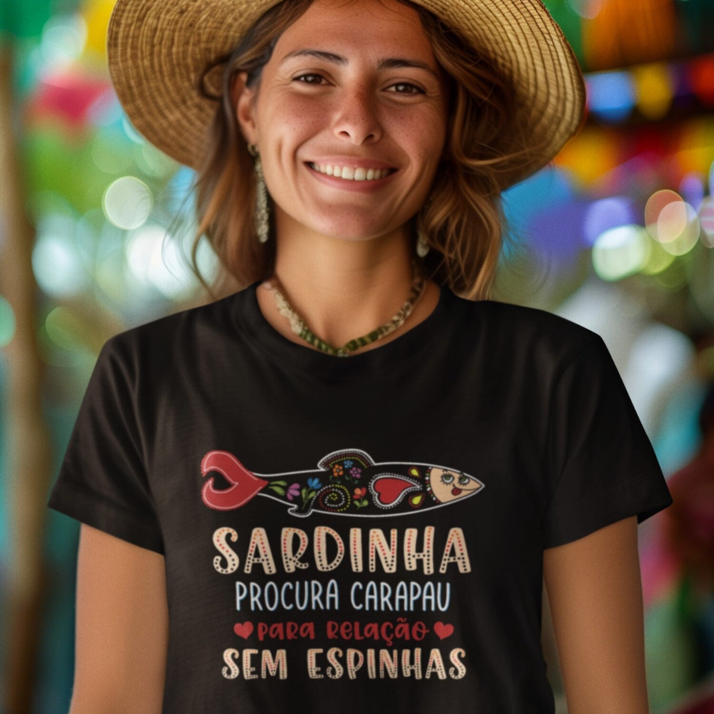 T-shirt "Sardinha procura carapau"