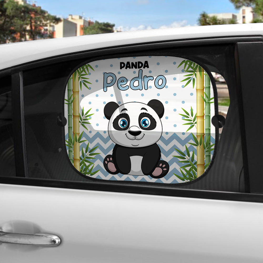 Tapa-sol e/ou placa para carro "Cute Panda"