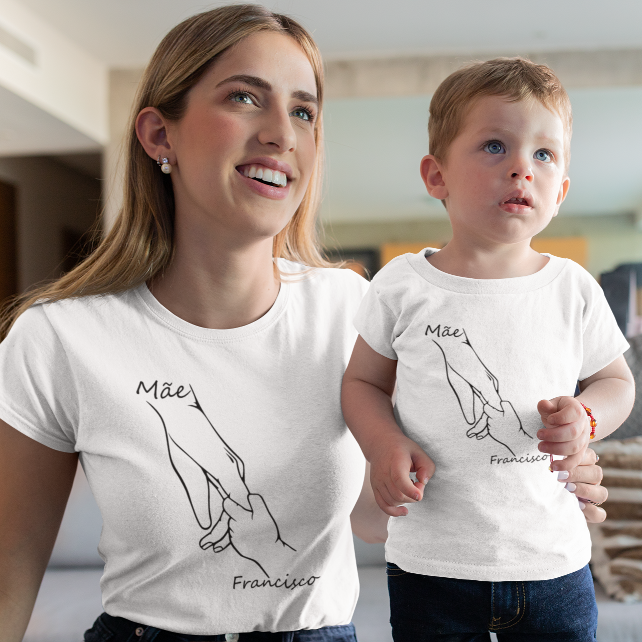 T-shirt "Mãos unidas"