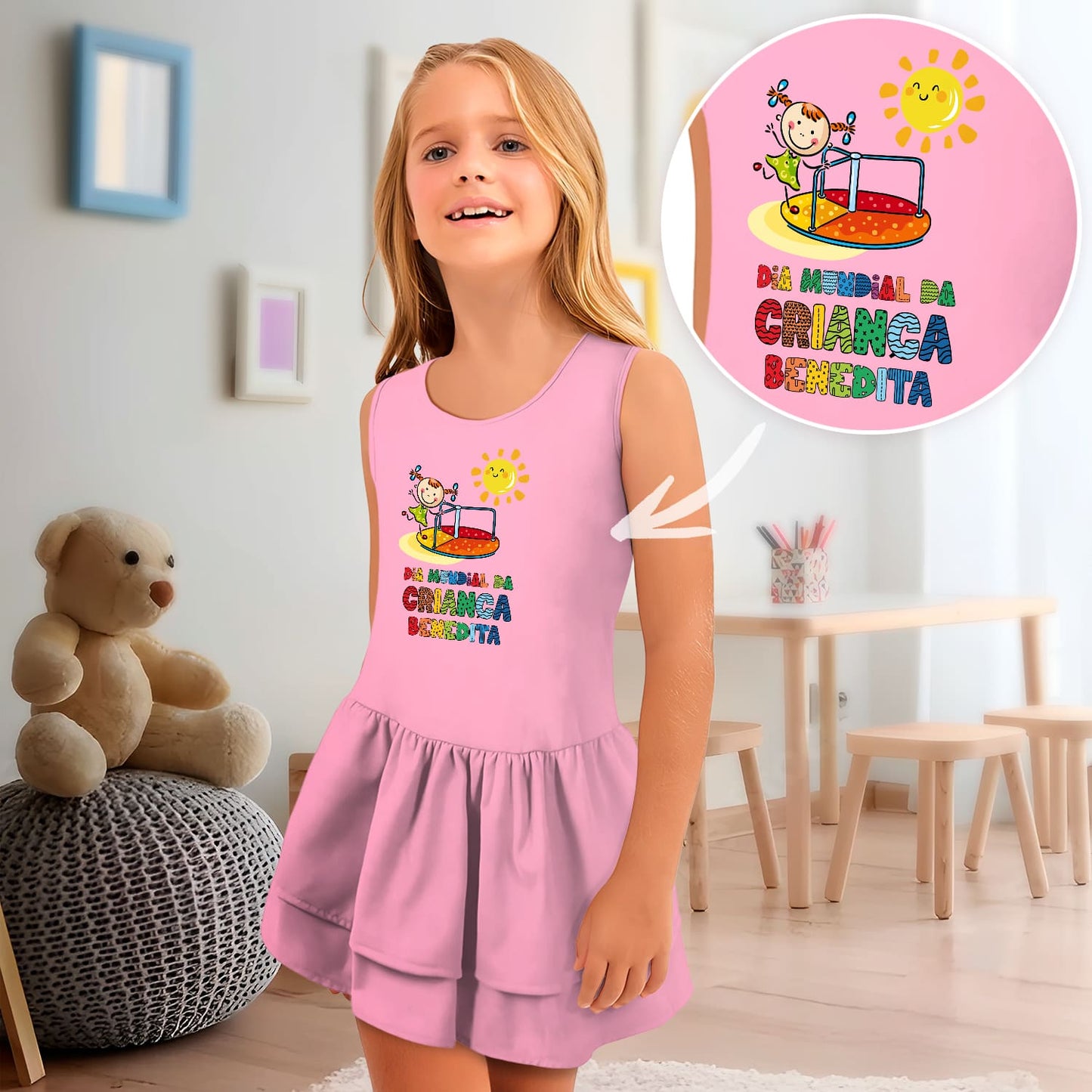 Vestido e/ou Garrafa "Dia Mundial da Criança"