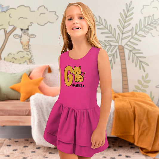 Vestido e/ou Garrafa "Alfabeto - Animais"