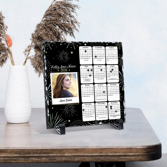 Ardósia "Calendário 2026"