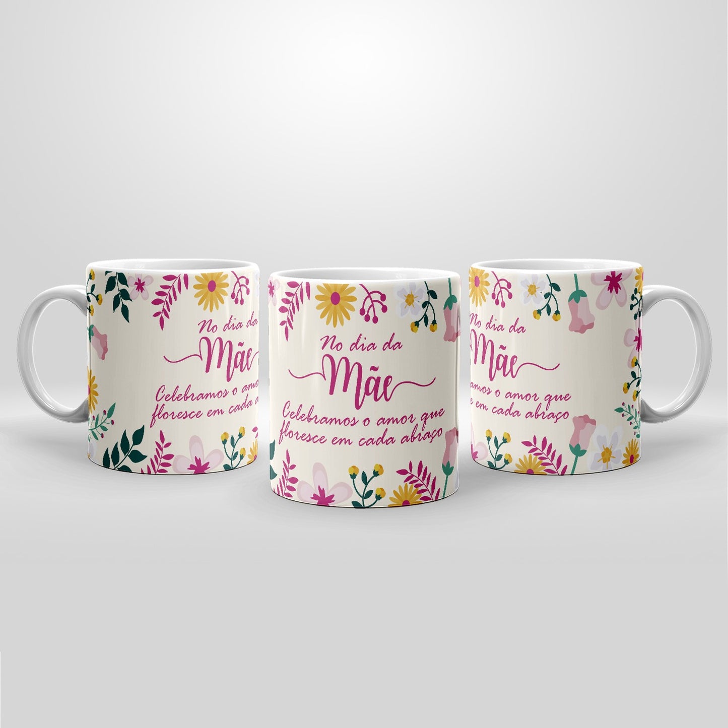 Caneca "O amor que floresce"