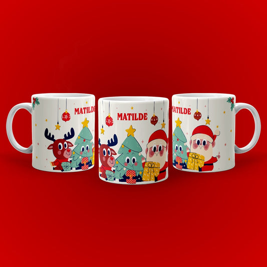 Caneca "Trio de Natal"