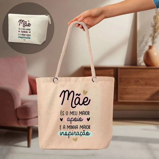 Saco e/ou Necessaire "Inspiração"