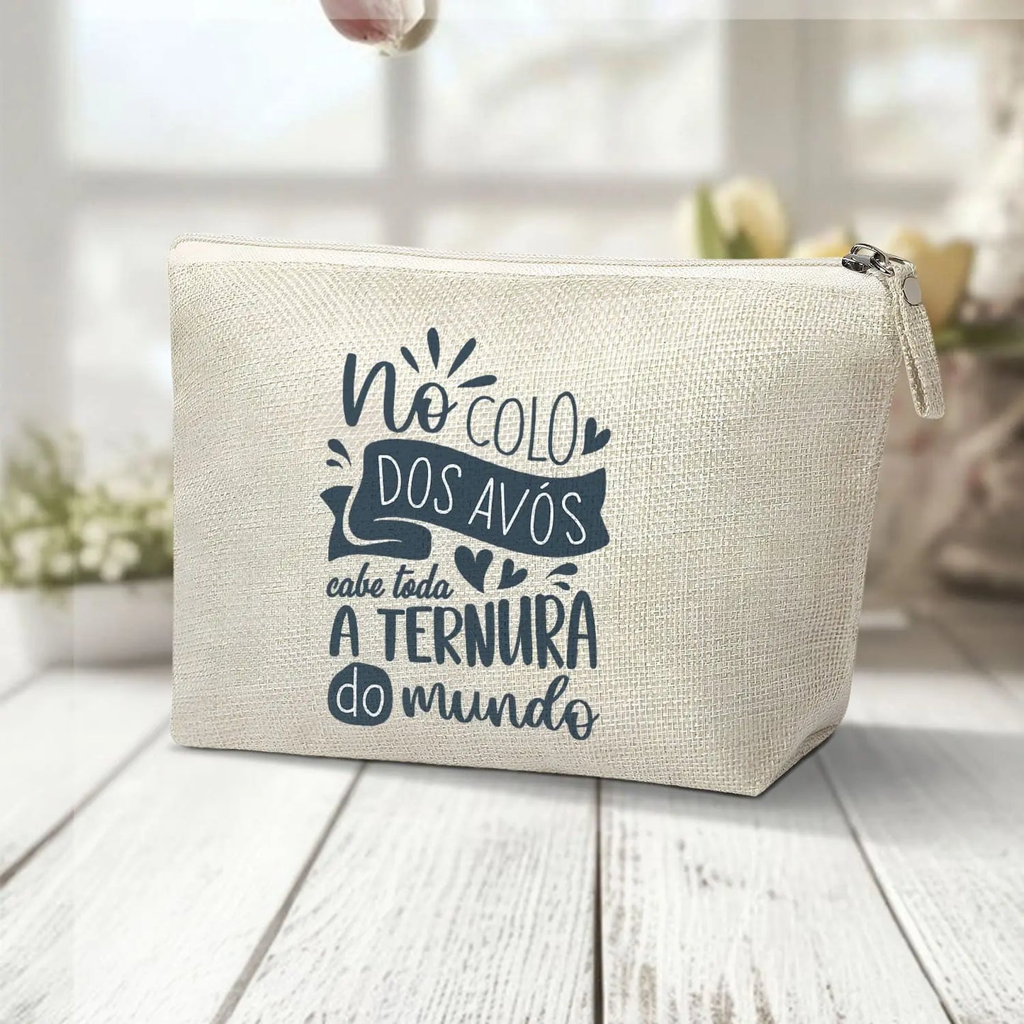 necessaire personalizado para avós com mensagem especial