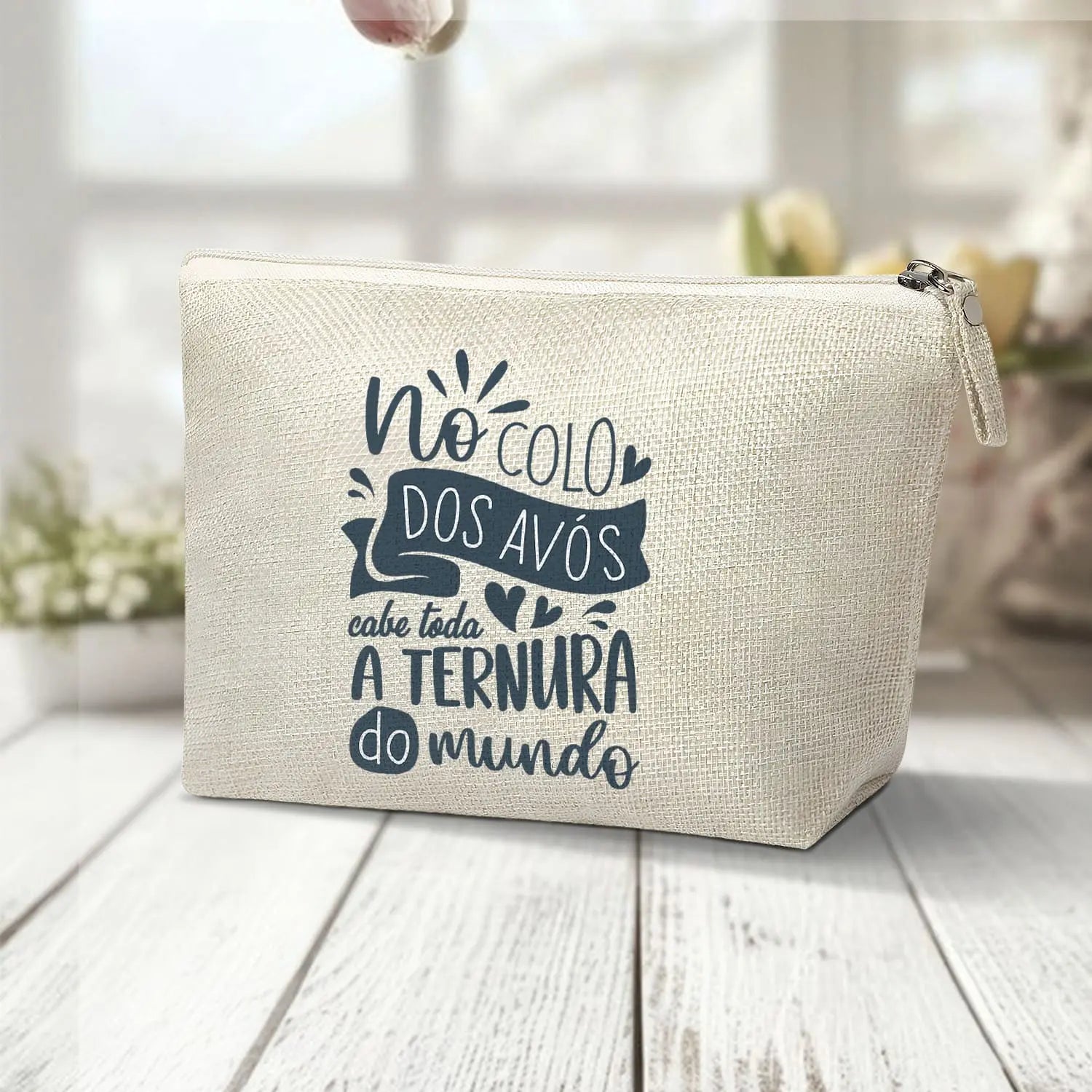necessaire personalizado para avós com mensagem especial