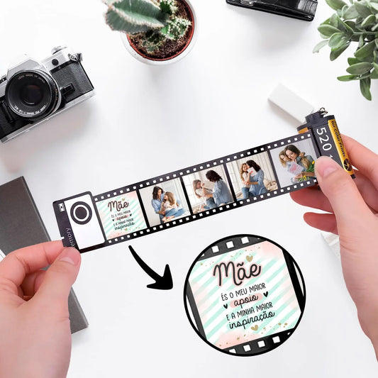 Porta-chaves Rolo Fotográfico "Inspiração"