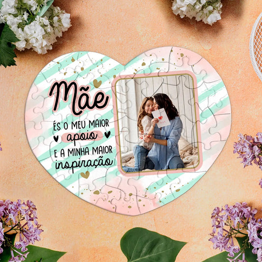 Puzzle coração "Inspiração"