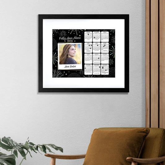 Quadro "Calendário 2026"