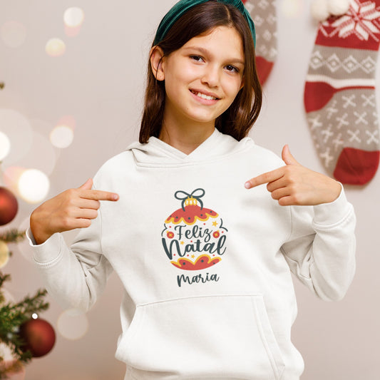 Sweatshirt de Natal "Bola Natalícia"