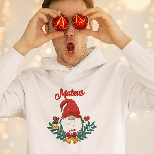 Sweatshirt de Natal "Gnomo"