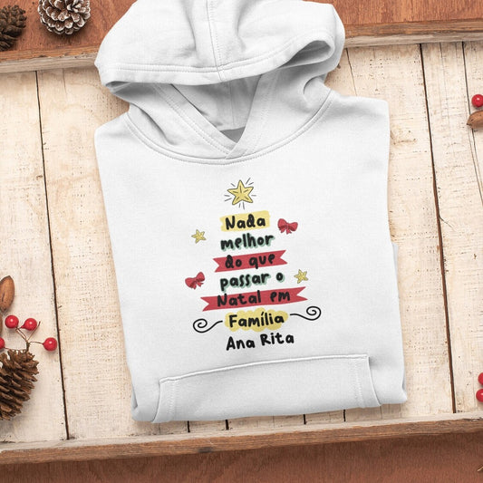 Sweatshirt de Natal "Árvore Família"
