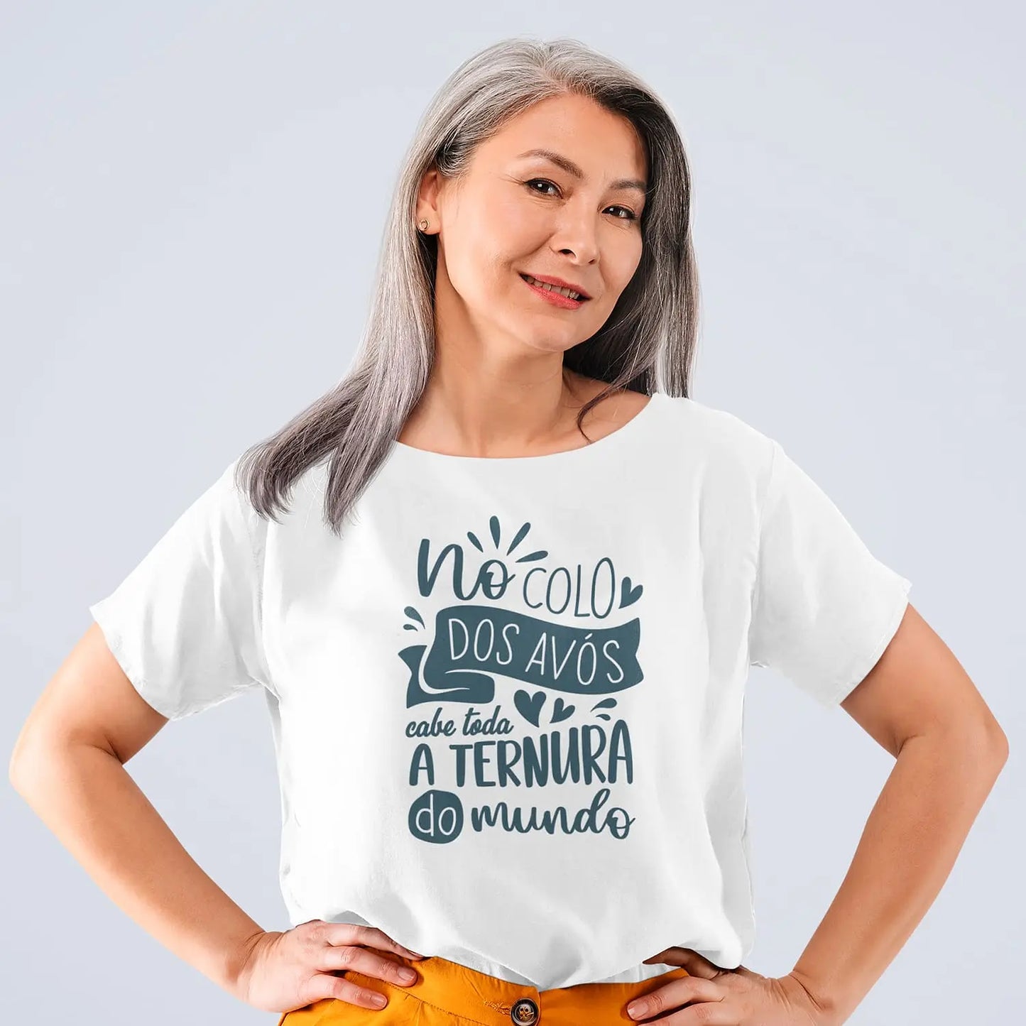 t-shirt personalizada para avós com mensagem especial