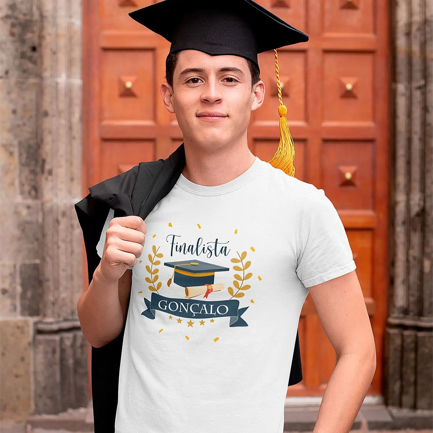 t shirt finalista personalizada com nome