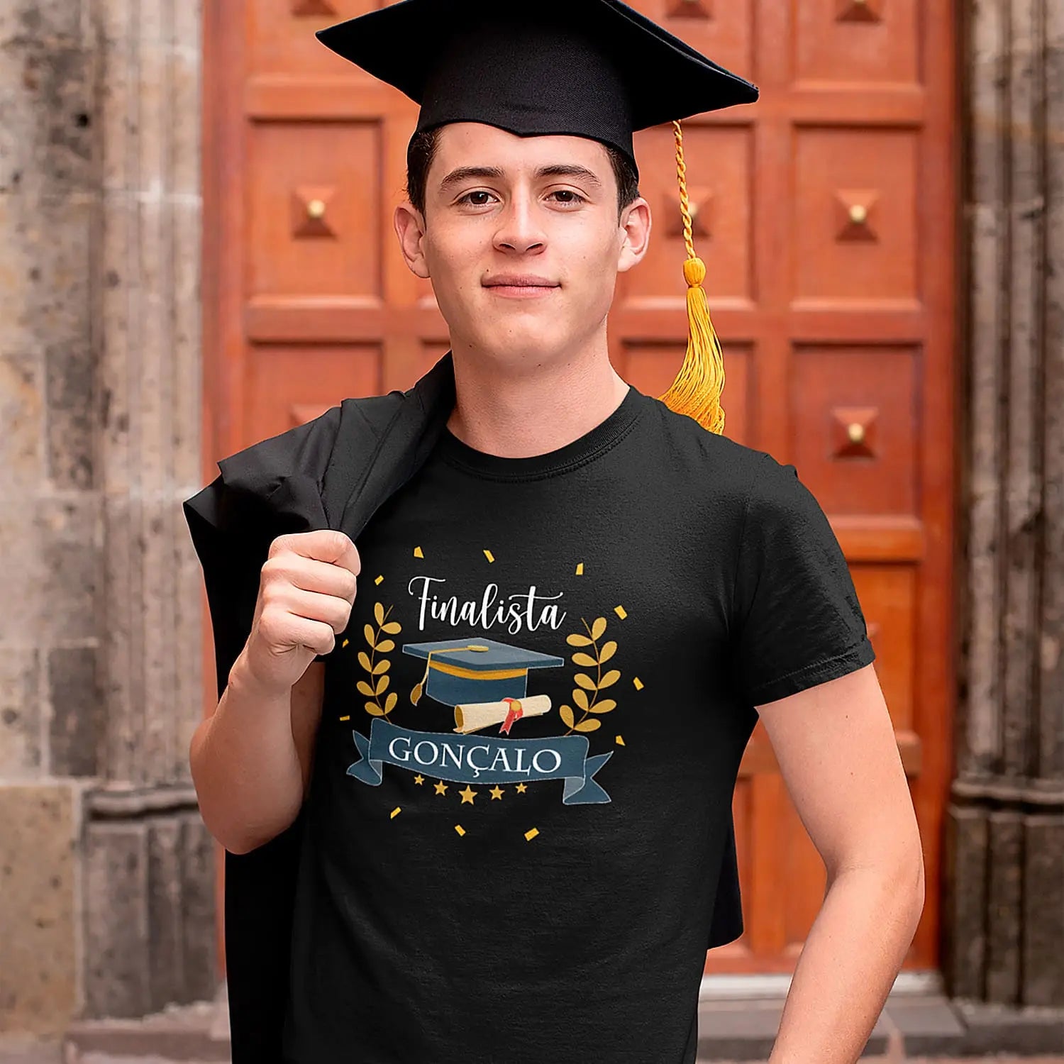 t shirt finalista personalizada com nome