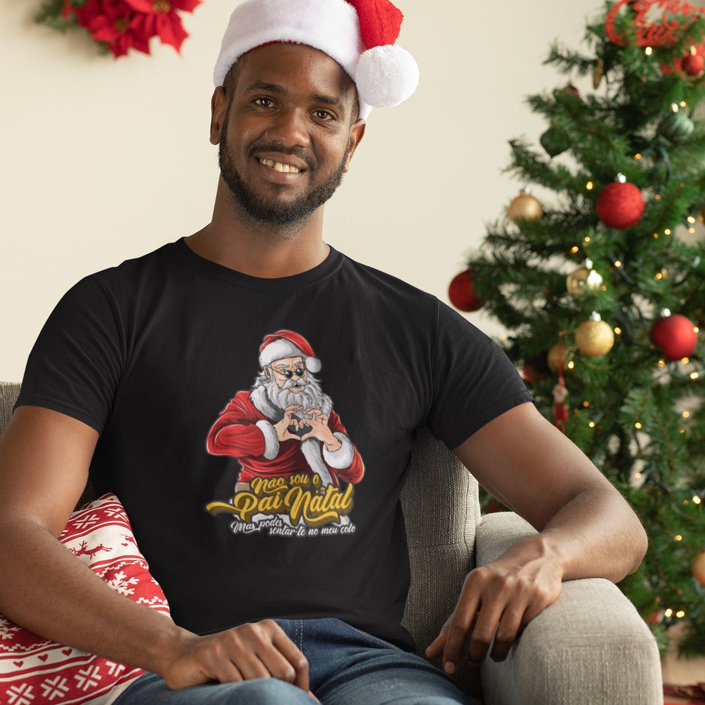 T-shirt "Não sou o Pai Natal"