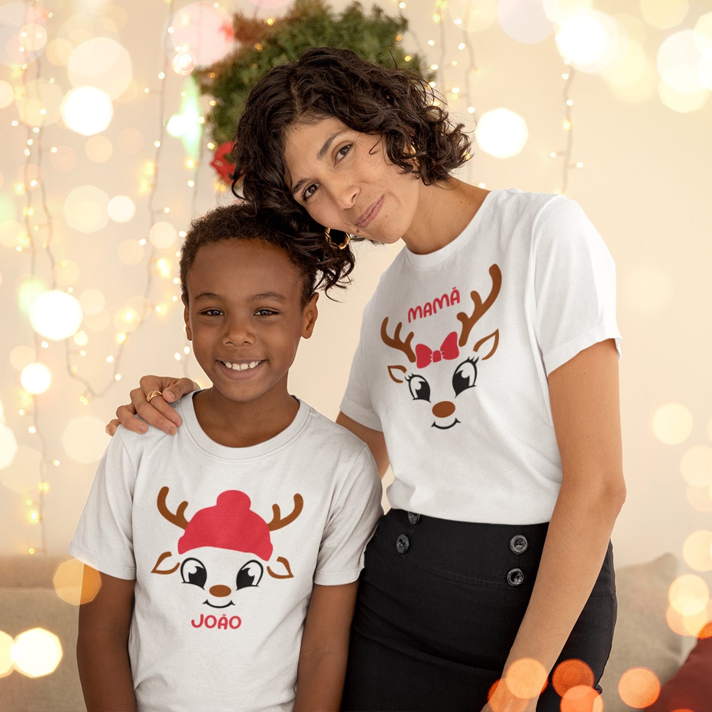 T-shirt "Cute Reindeer"