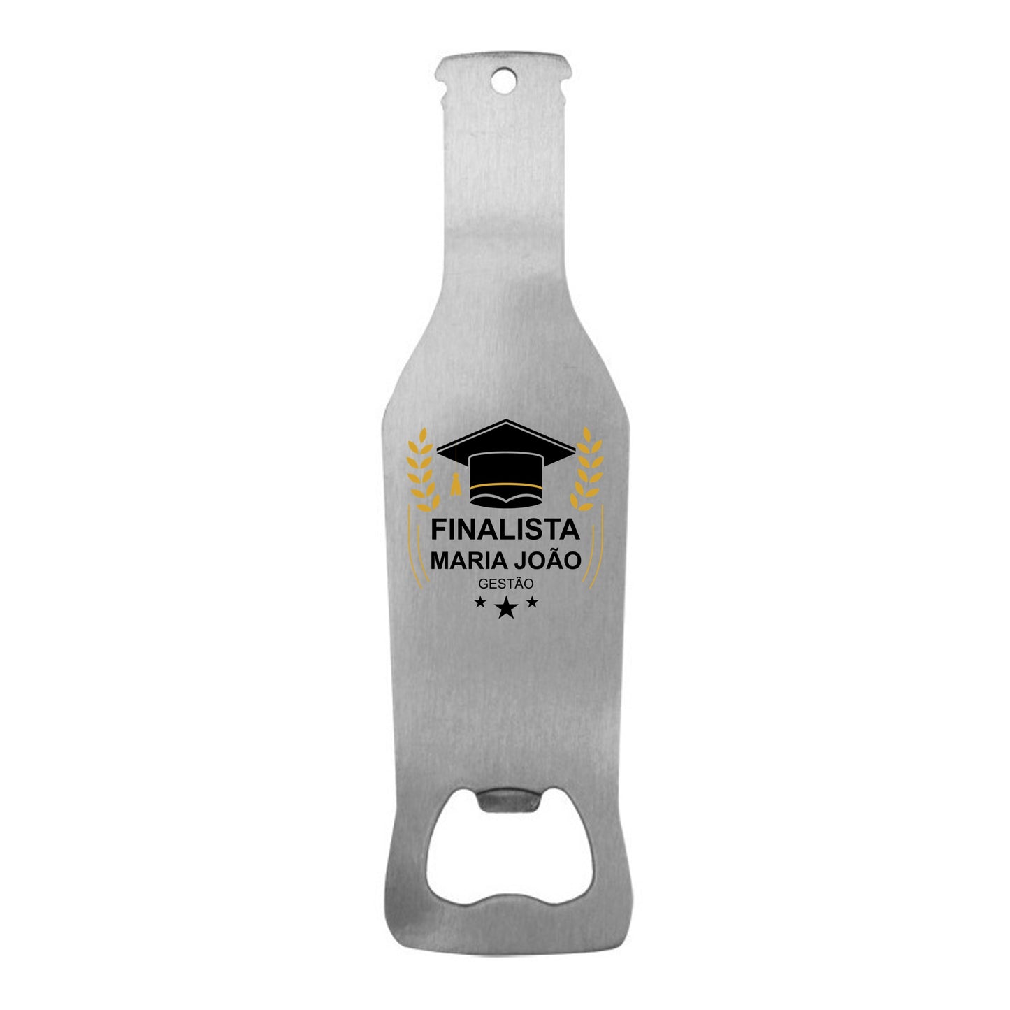 Caneca para Cerveja e/ou Abre-garrafas "Finalista"