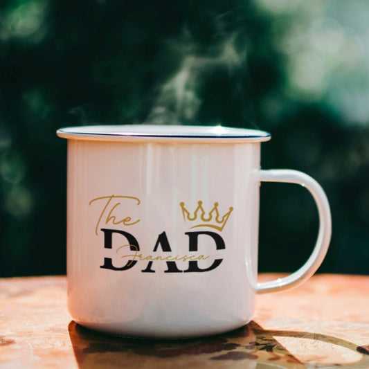 Caneca de Esmalte "DAD"