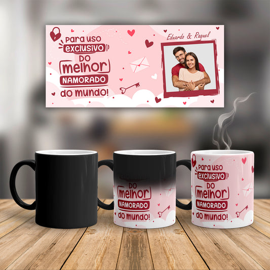 Caneca mágica "Nuvem de Amor"