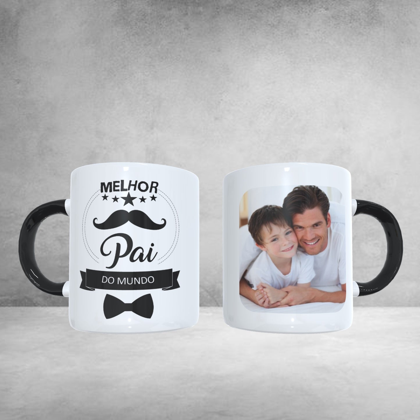 Caneca Mágica "Pai mustache"