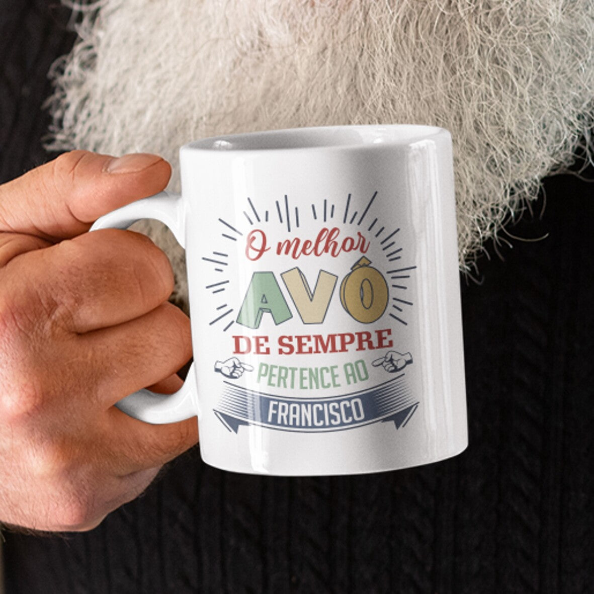 Caneca "O melhor avô de sempre"