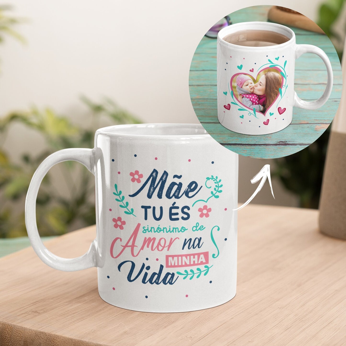 Caneca "Sinónimo de Amor"