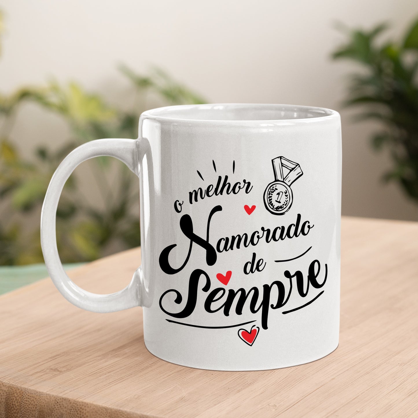 Caneca "A(o) melhor namorada(o) de sempre"