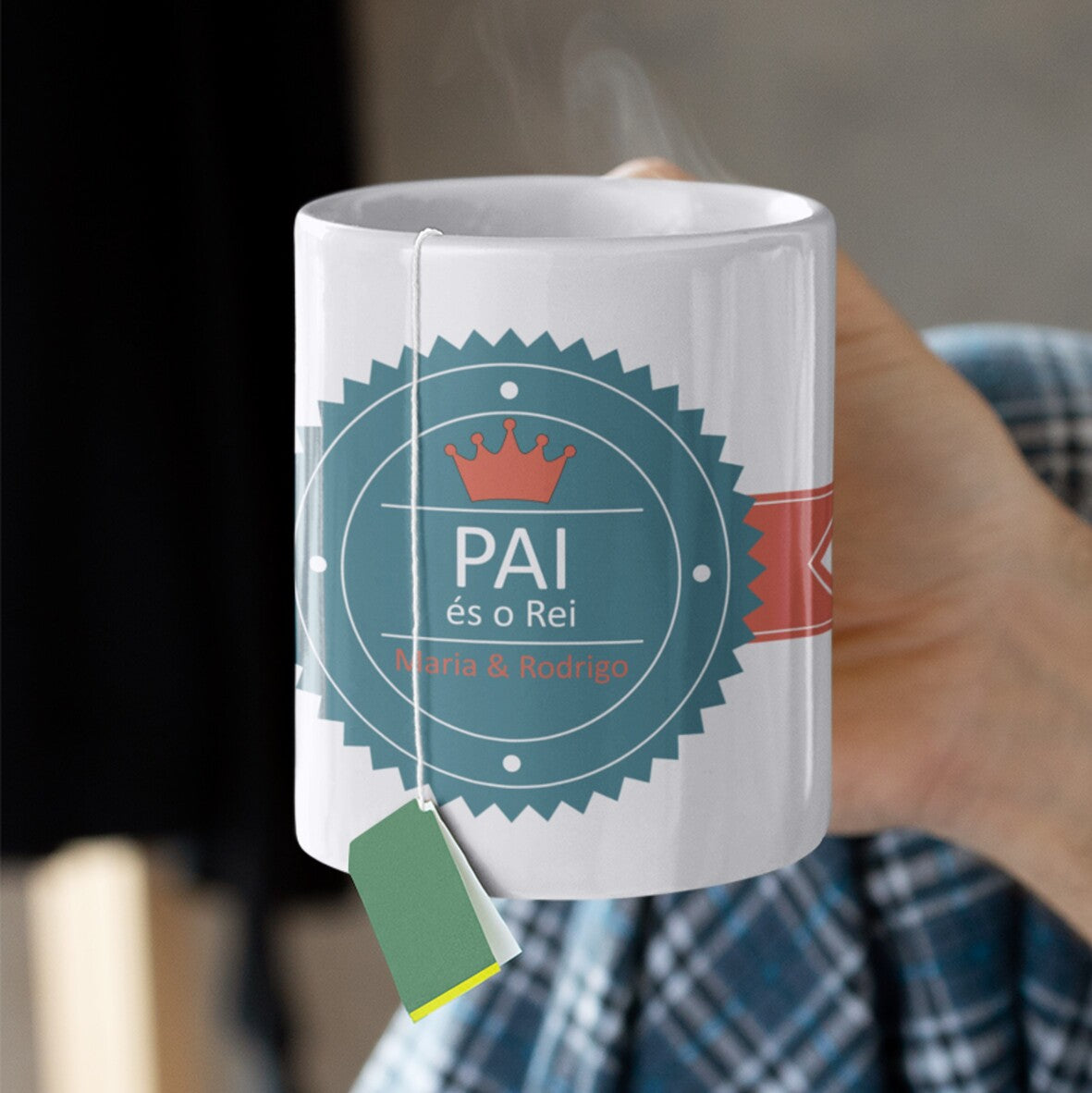 Caneca "Pai és o Rei"