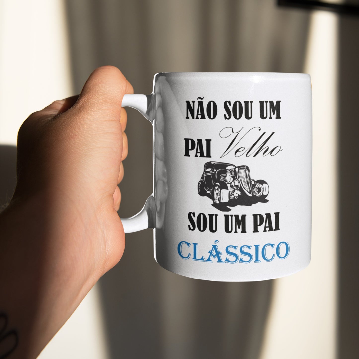 Caneca "Sou um pai clássico"