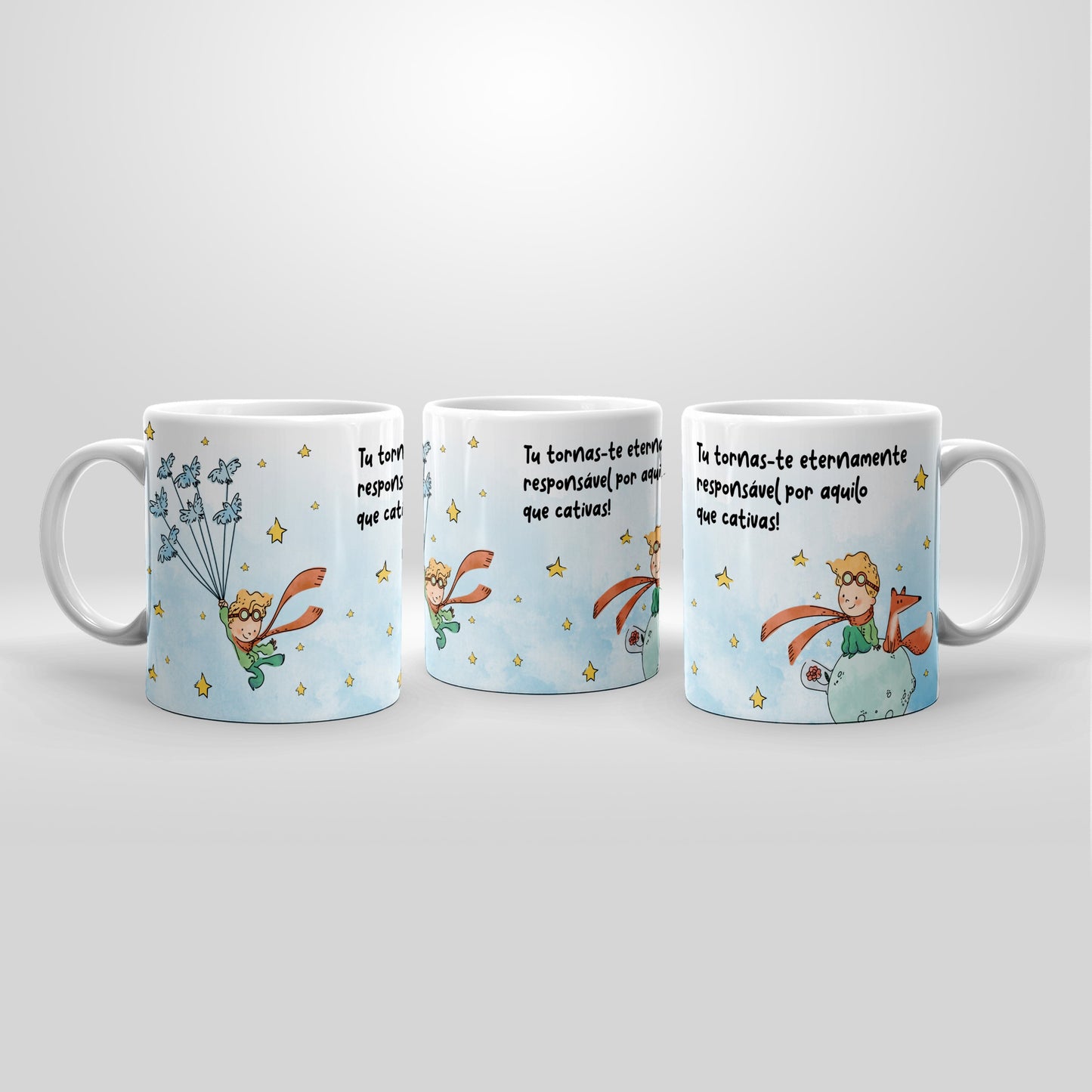 Almofada e/ou Caneca "Principezinho sonhador"