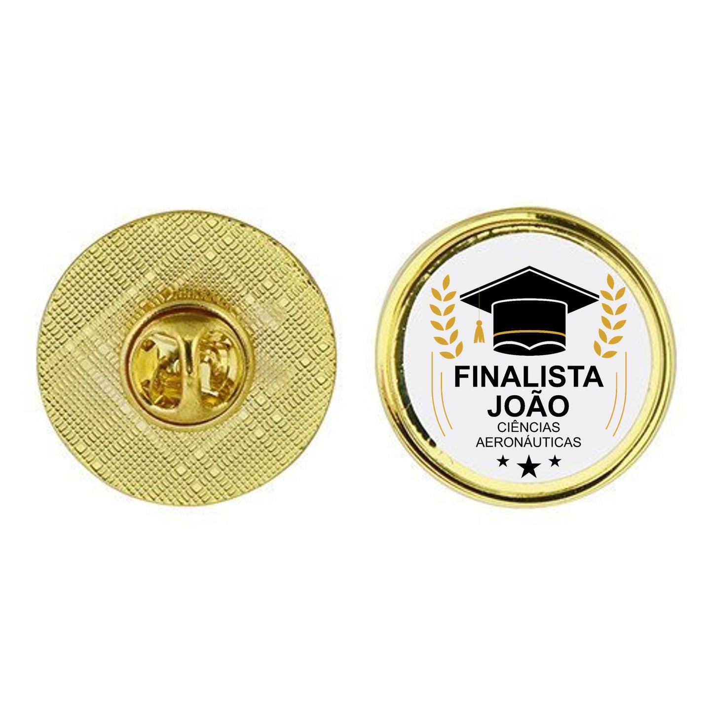 Emblema + pin "Finalista"