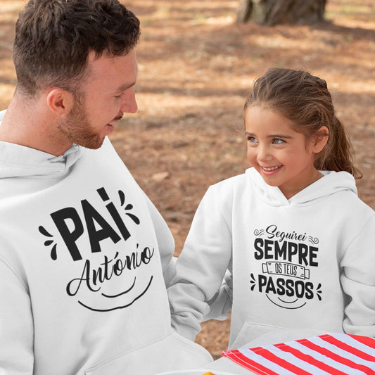 Sweatshirt "Seguirei sempre os teus passos