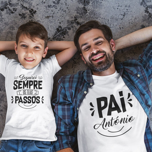 T-shirt "Seguirei sempre os teus passos"