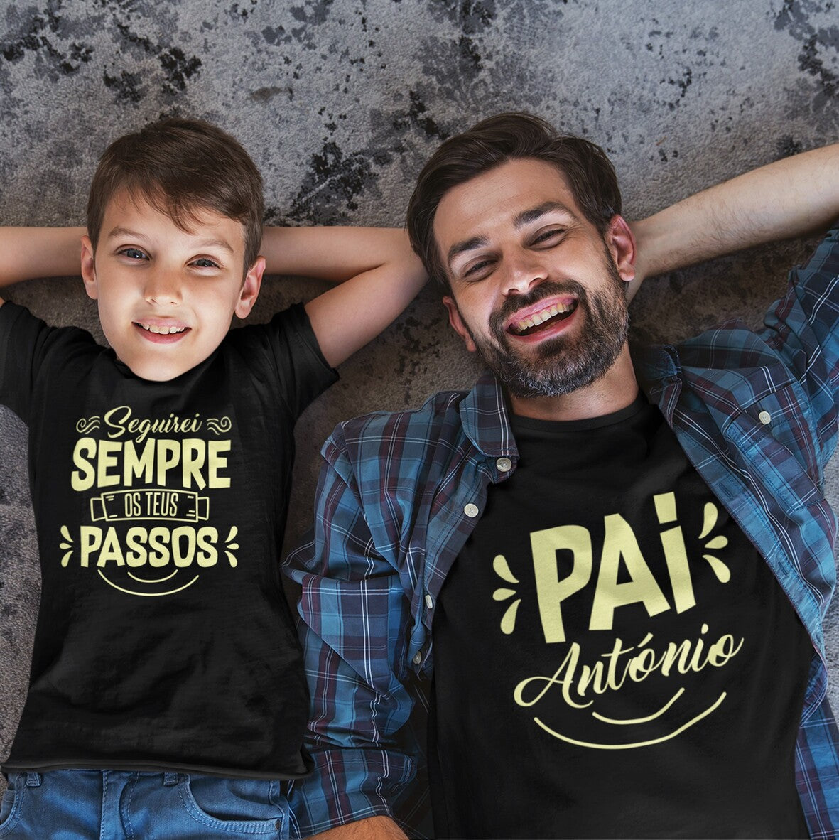 T-shirt "Seguirei sempre os teus passos"