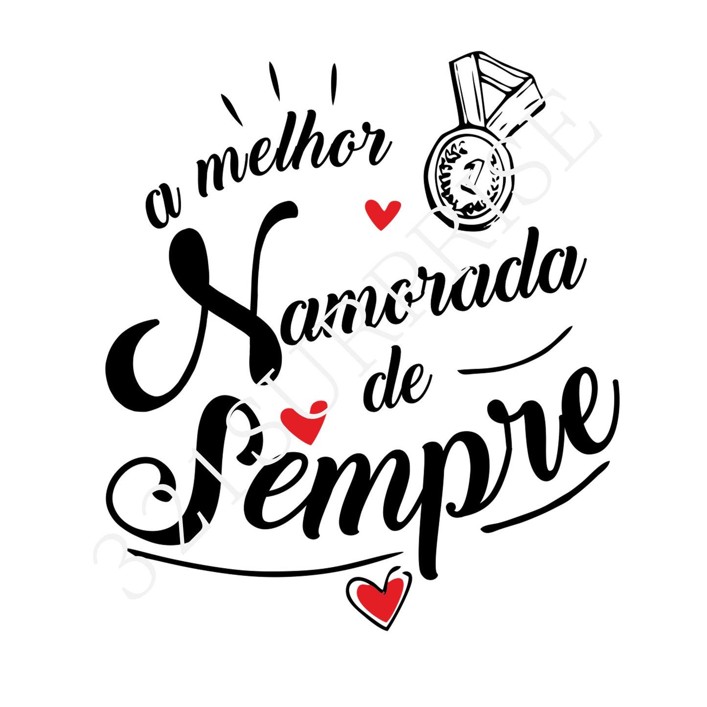 Despertador "A(o) melhor namorada(o) de sempre"