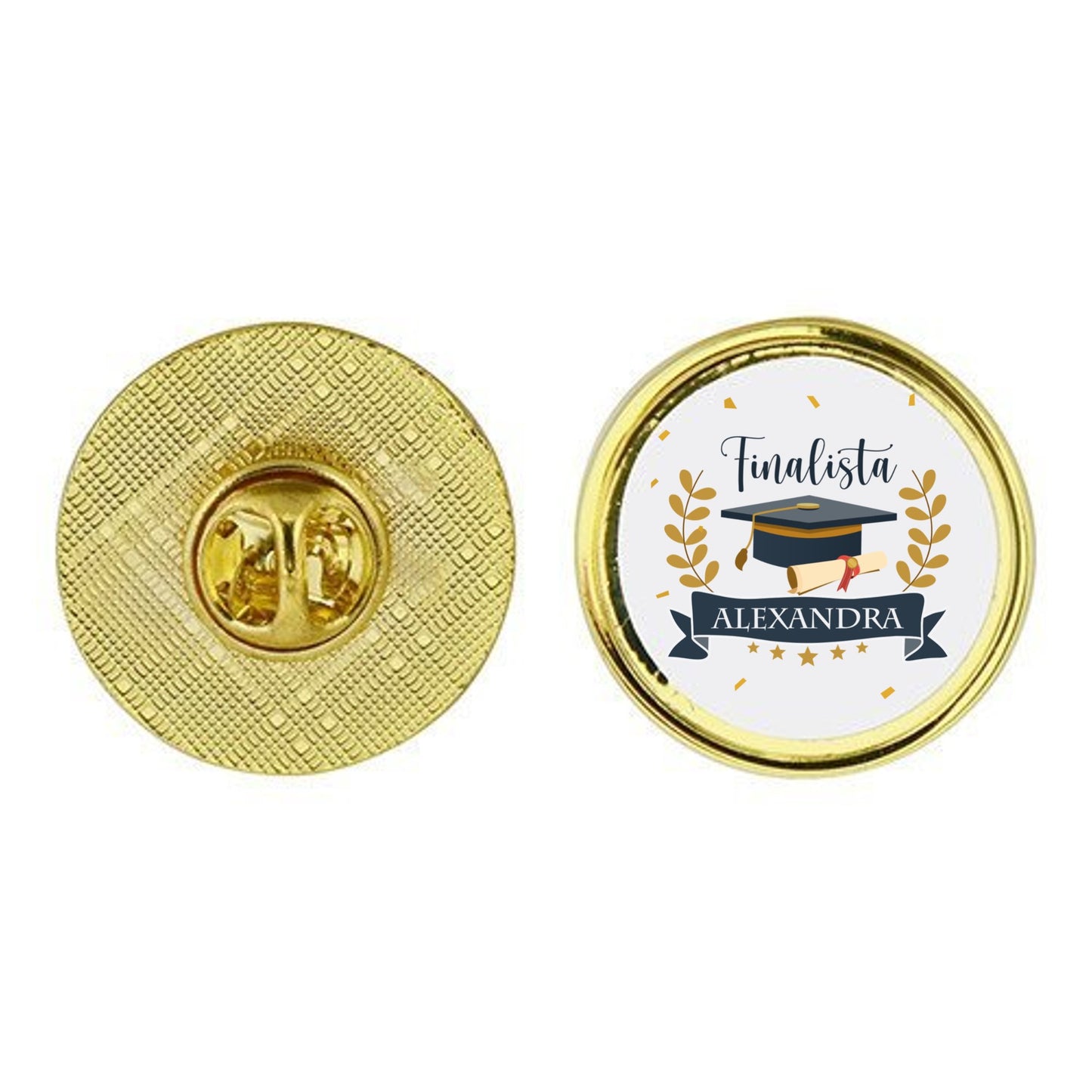 Emblema + pin "Congratulations"