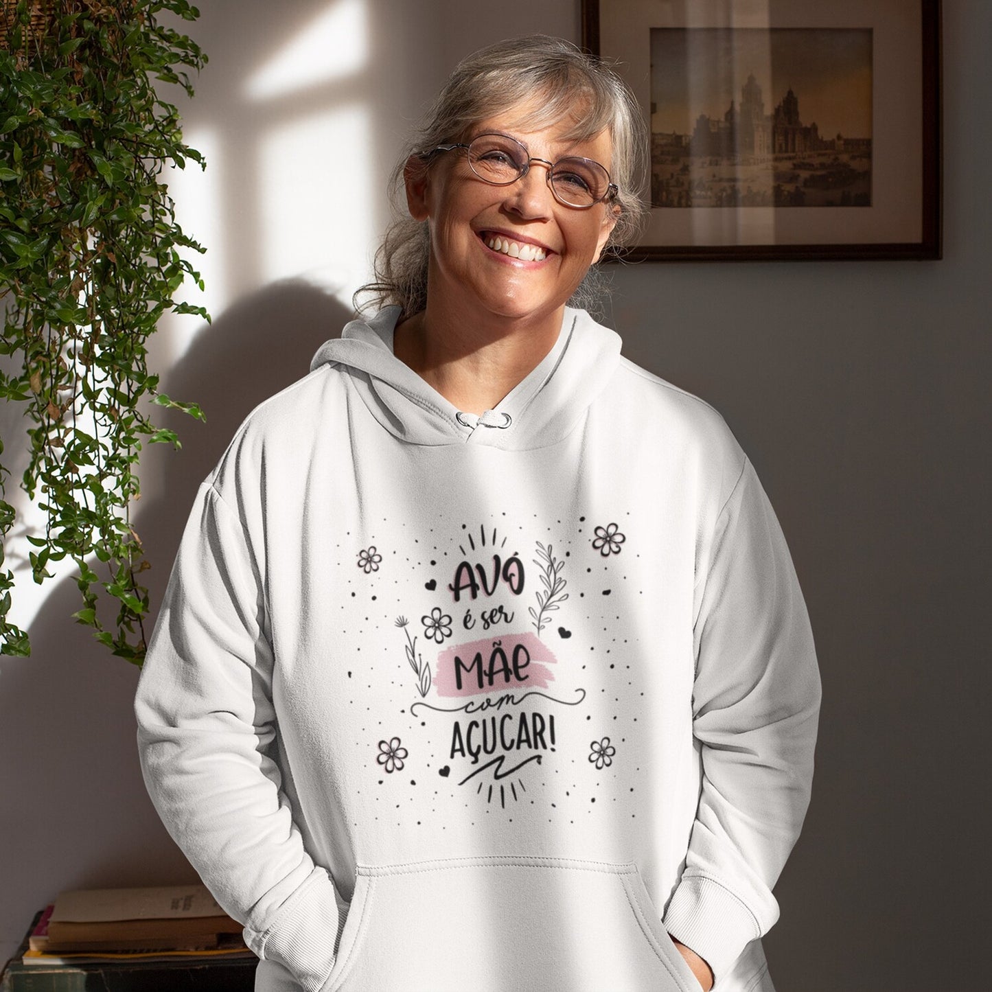 Sweatshirt "Avó é ser Mãe com Açúcar"