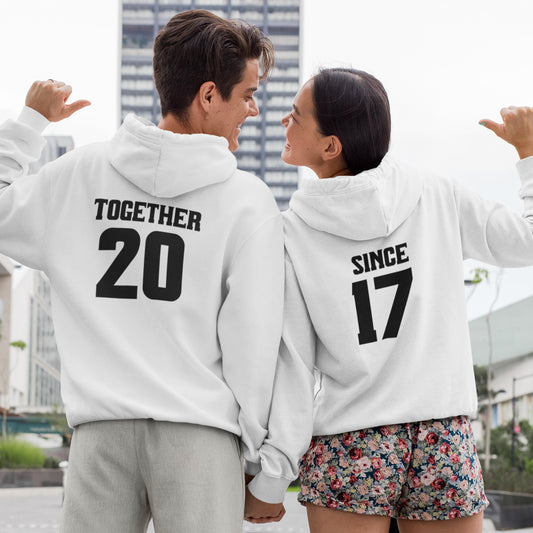 Conjunto Sweatshirt "Together Since"