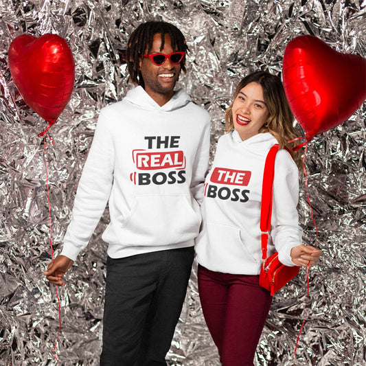 Sweatshirt "Boss & Real boss"